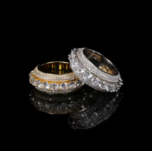 Cuban Stil Iced Out Ring
