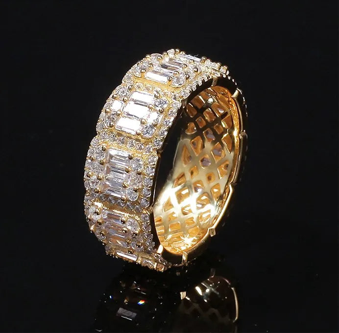 Zirconia Baguette Sten Ring