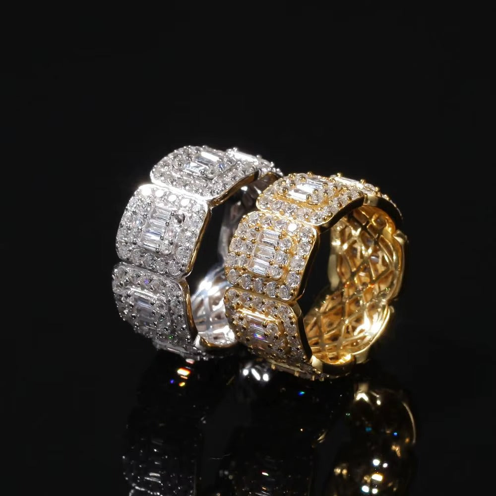 Zirconia Baguette Sten Ring