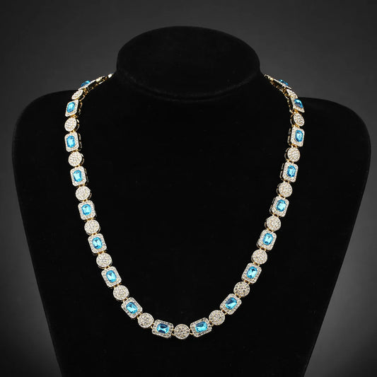 10mm Ermald Iced Out Halsband