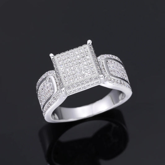 Blingad Iced Out Zirkon ring