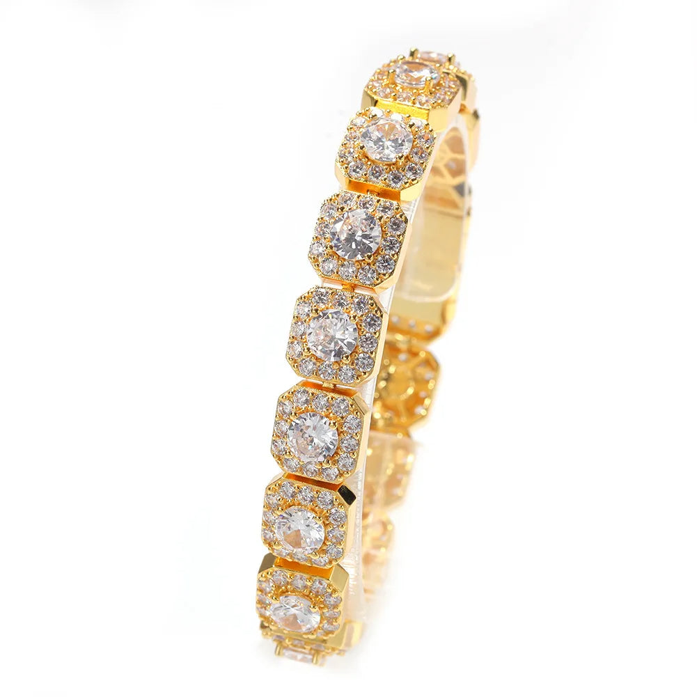 Klustrad Baguette Armband