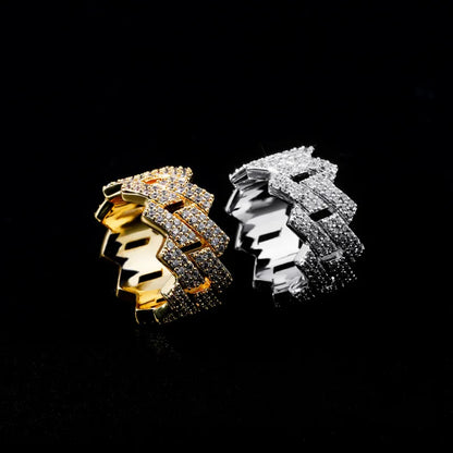 Premium S-Link Cuban Ring
