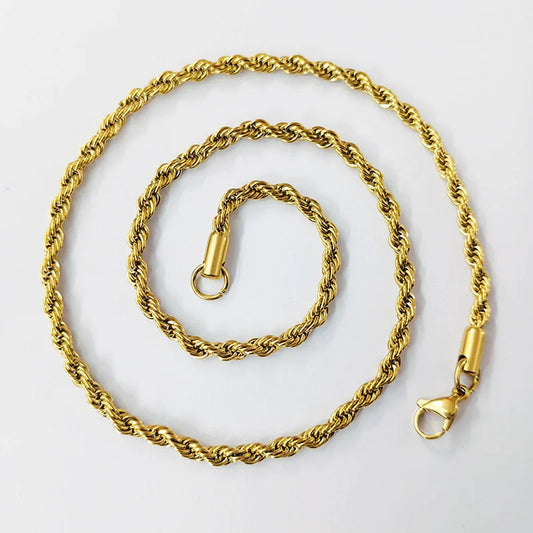 18k Plätterad Cordell Halsband