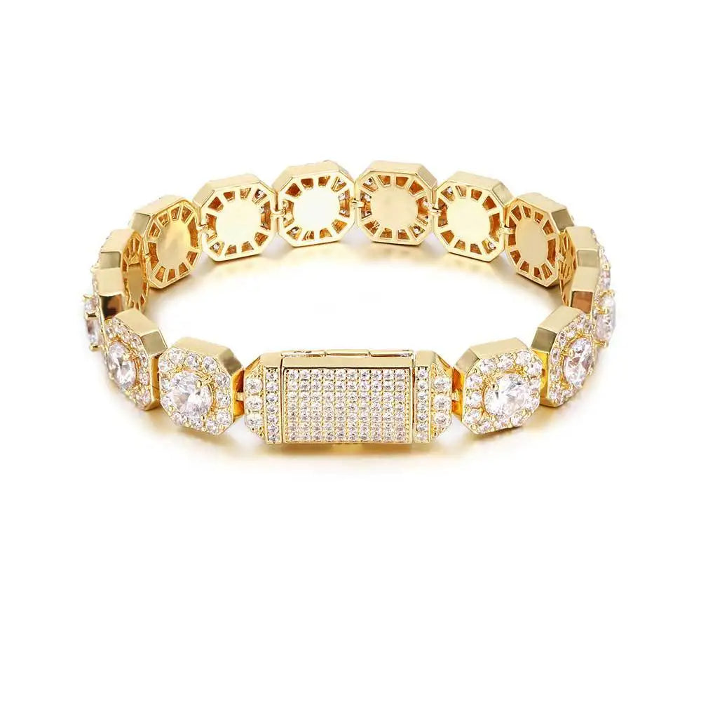 Klustrad Baguette Armband