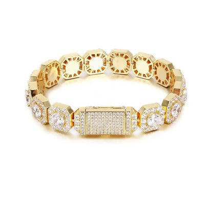 Klustrad Baguette Armband