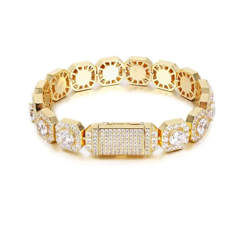 Klustrad Baguette Armband