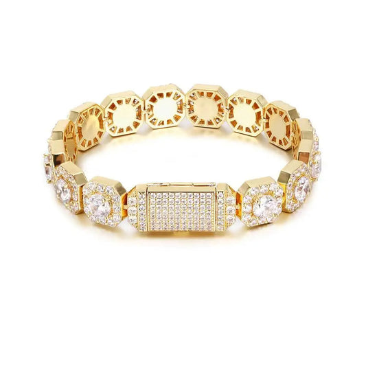 Klustrad Baguette Armband