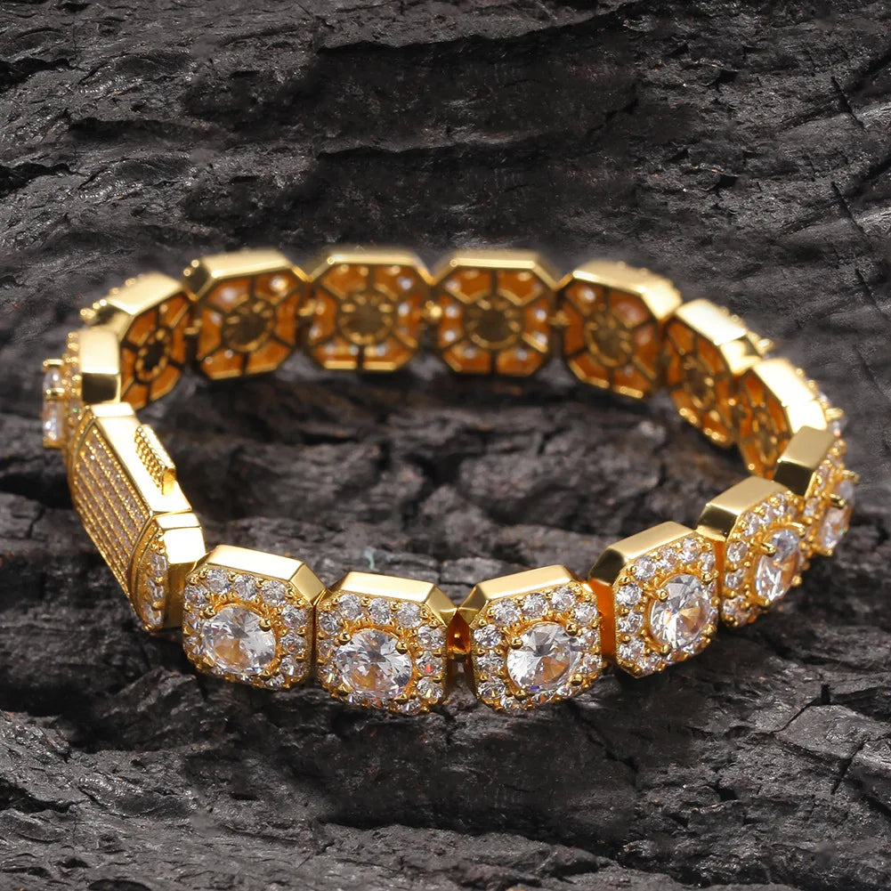 Klustrad Baguette Armband