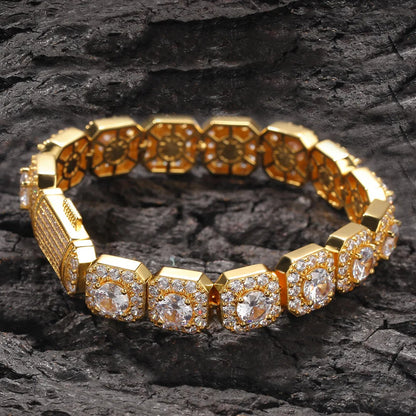 Klustrad Baguette Armband