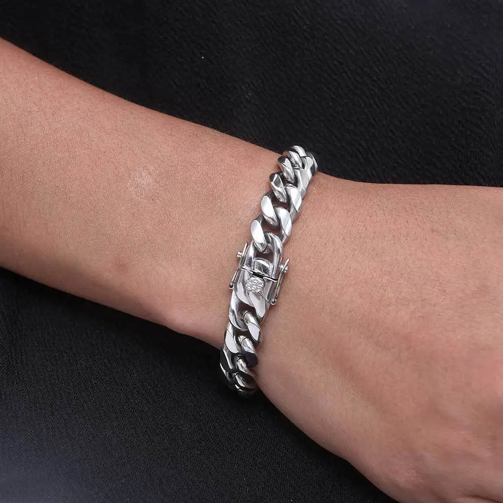 10mm Guldplätterad Miami Cuban Armband