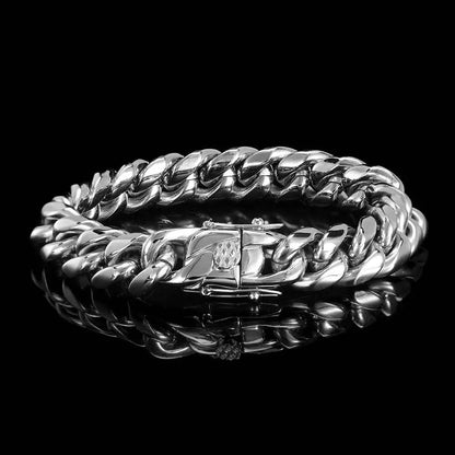 10mm Guldplätterad Miami Cuban Armband
