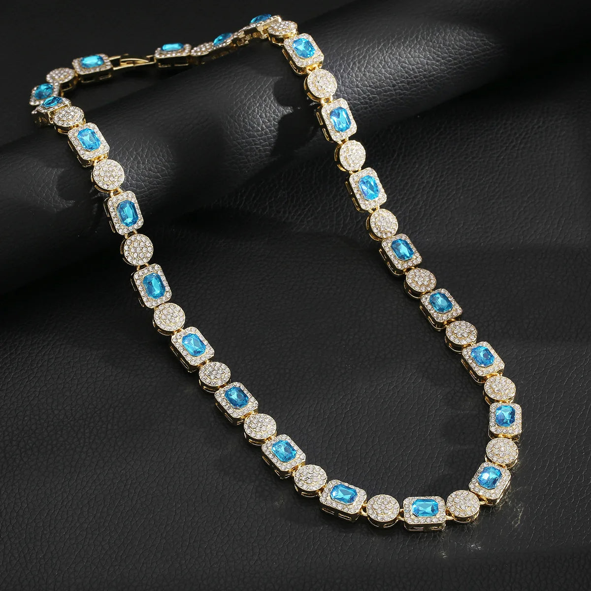 10mm Ermald Iced Out Halsband