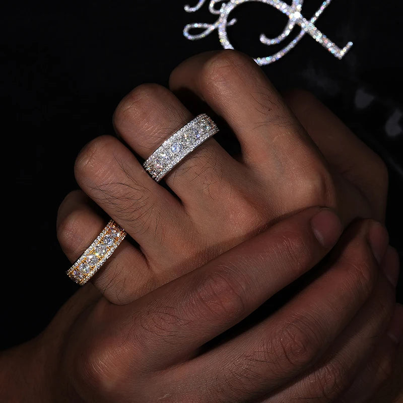 Herr Prong Moissanite Ring
