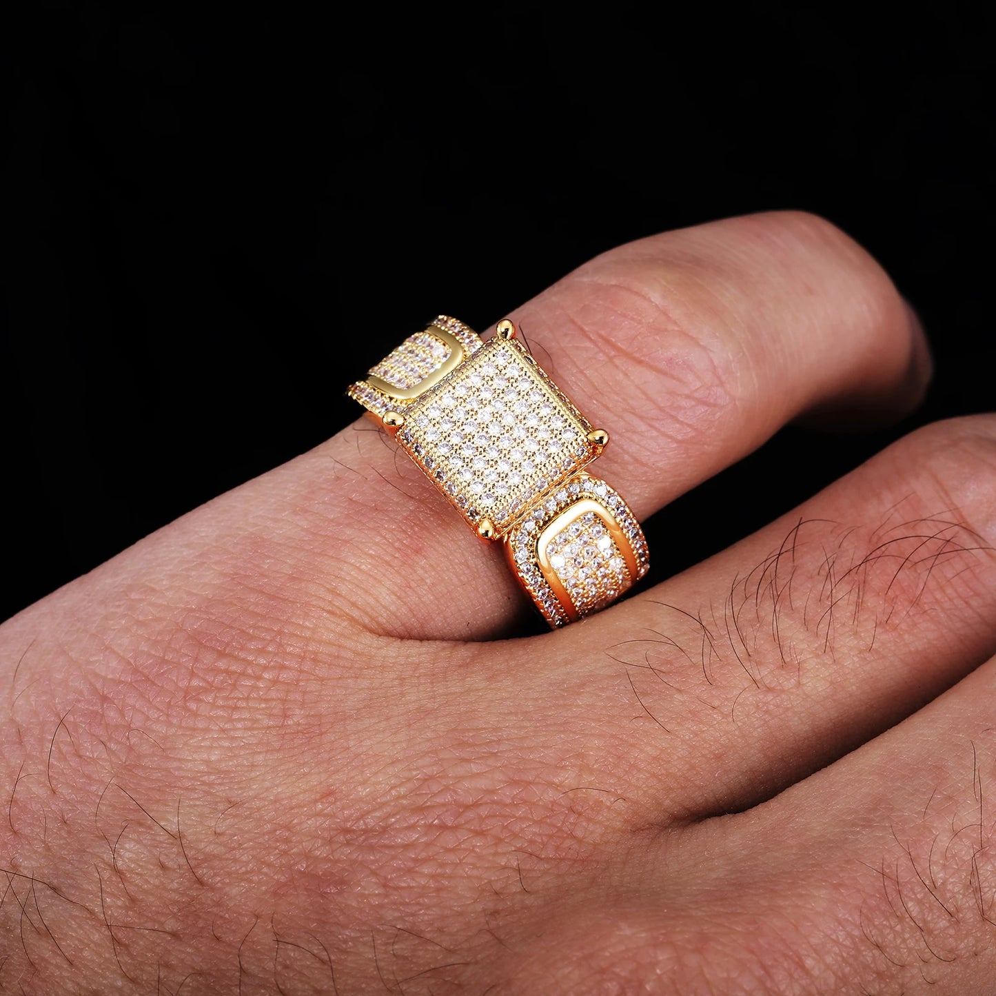 Blingad Iced Out Zirkon ring