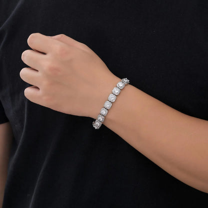 Klustrad Baguette Armband