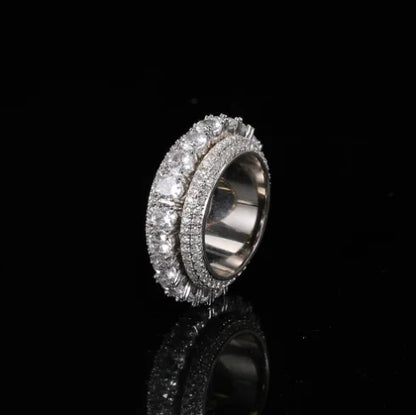 Cuban Stil Iced Out Ring
