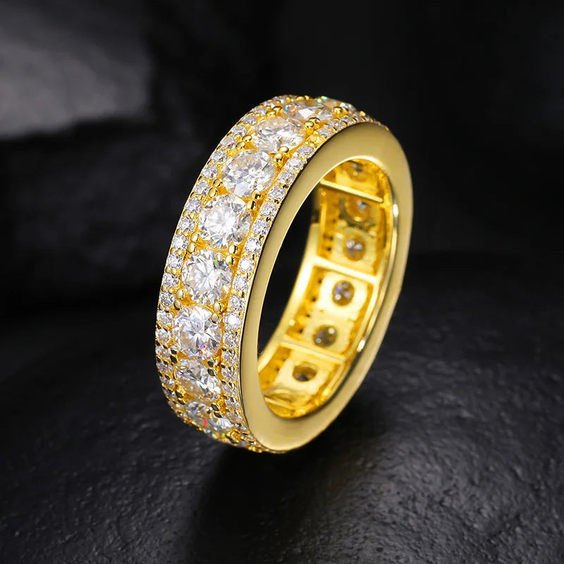 Herr Prong Moissanite Ring