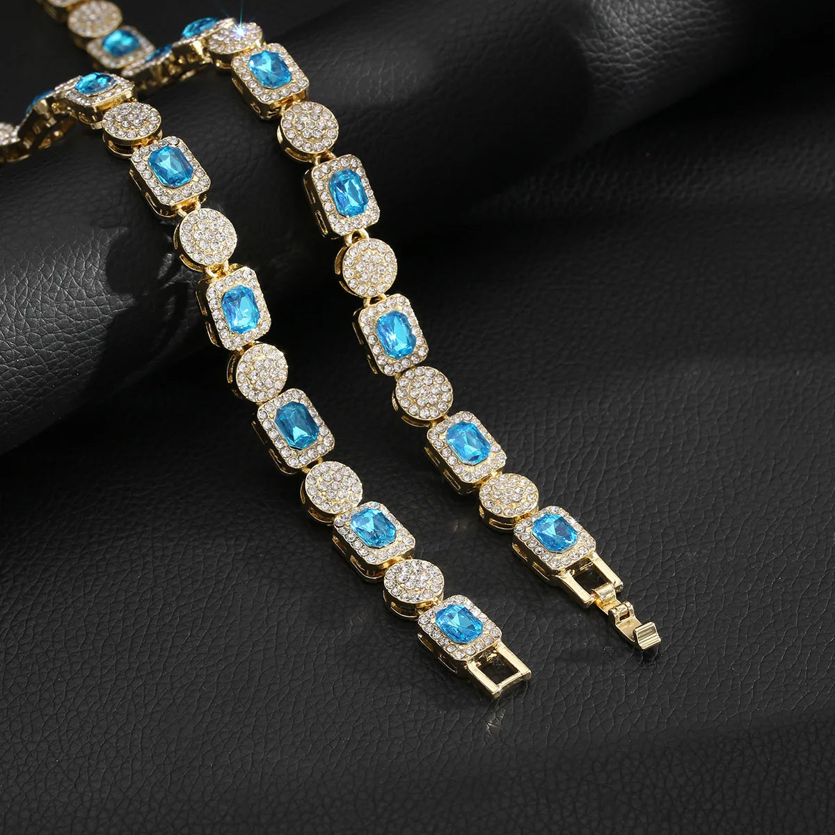 10mm Ermald Iced Out Halsband