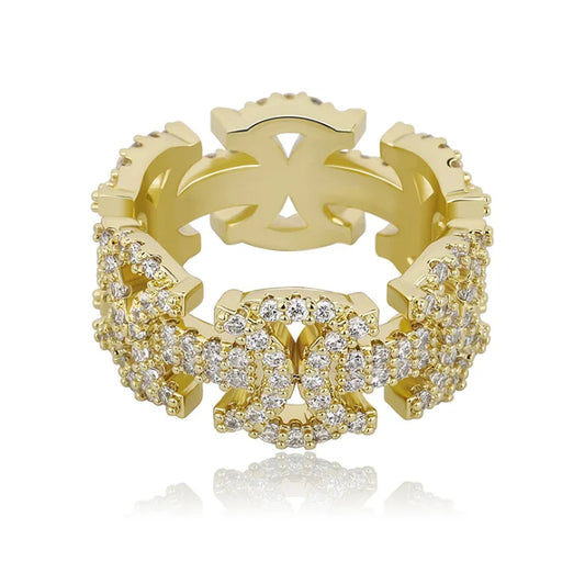 Herr Kluster Iced Out Ring