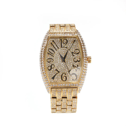 Hurrian Iced Out Klocka