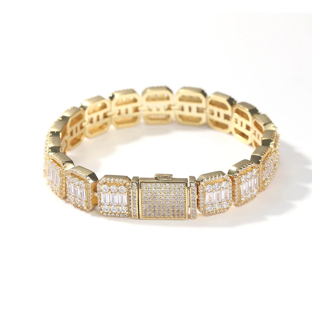 Iced Out Baguette Armband