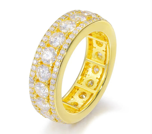 Herr Prong Moissanite Ring